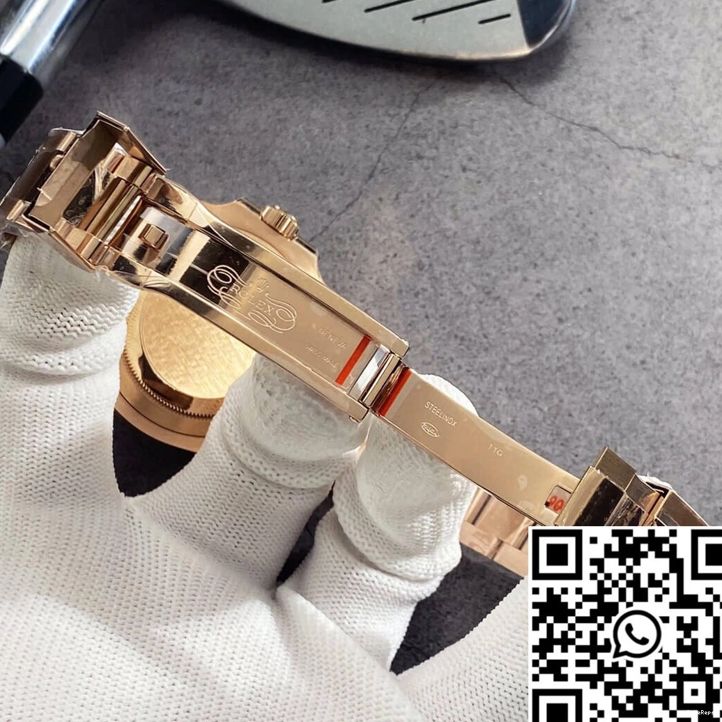 Rolex Factory GMT Dial 126715CHNR-0001 II Rose Master Gold Black GM 0904